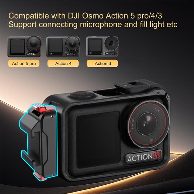 Thumbnail 1 de HAFOKO Osmo Action Kalter Schuh Erweiterung Kit