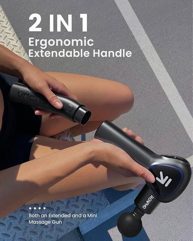 Thumbnail 2 de Renpho Reach Pistola de Masaje Profesional con LED 💆♂️