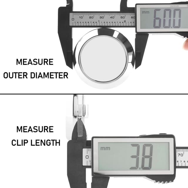 Detalle 2 de 60mm wheel centre caps for Work Meister
