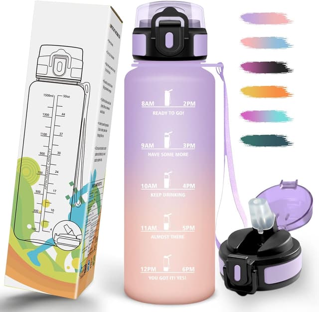 Imagen de Mulbijeo Borraccia 1,5 Litri con Cannuccia en OfertitasTOP