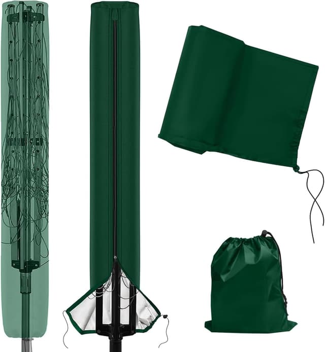 Detalle de Newthinking rotary washing line cover 420D