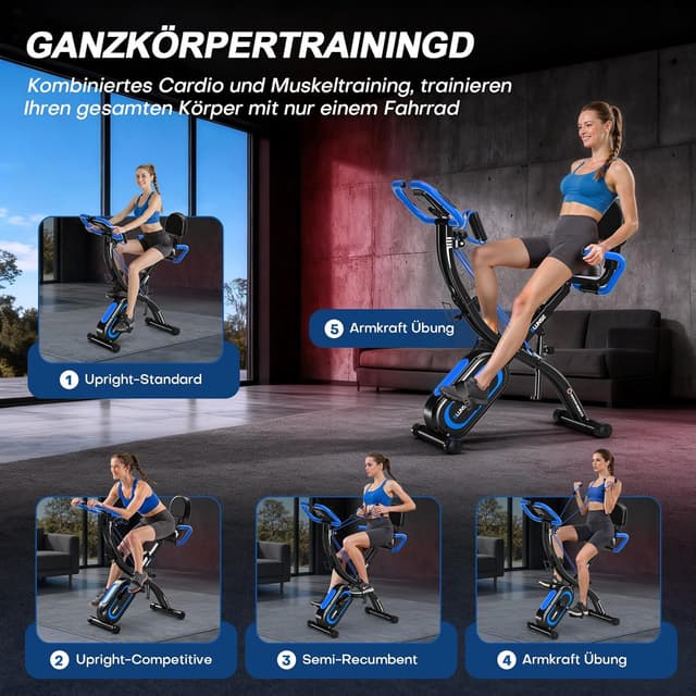 Thumbnail 4 de SLUNSE 5-in-1 Heimtrainer 160 kg 🚴♀