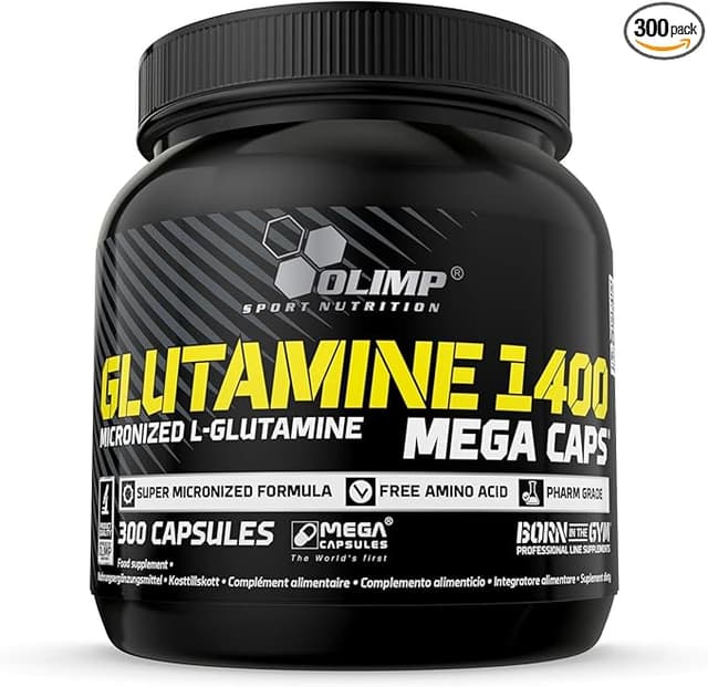 Imagen de Olimp Glutamine Mega Caps 💪 - 300 Cápsulas de Sport Nutrition en OfertitasTOP
