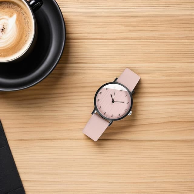 Detalle 2 de Quarzuhr Mädchen 2er Set mit Lederarmband