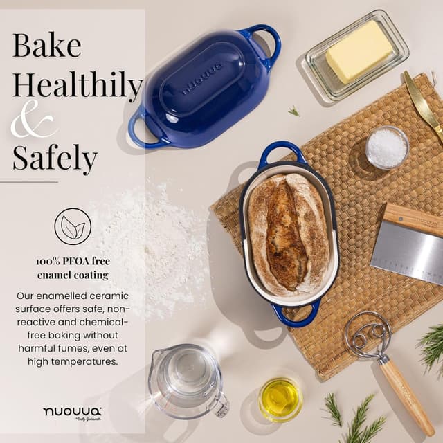 Thumbnail 6 de Nuovva Sourdough Dutch Oven 4 qt loaf pot