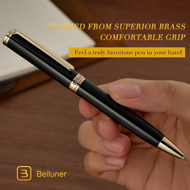Thumbnail 6 de BEILUNER luxury gel pen 24K gold