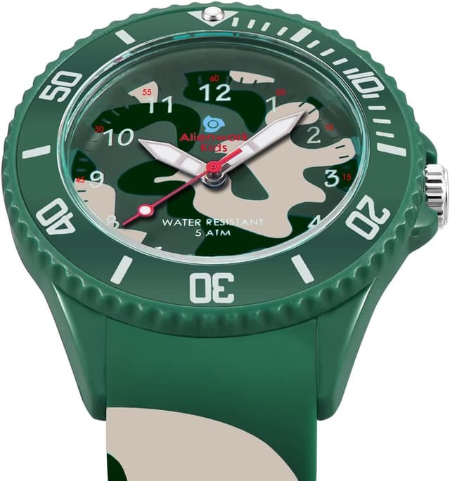 Detalle 2 de Alienwork Montre Enfant Learning Time 5 ATM