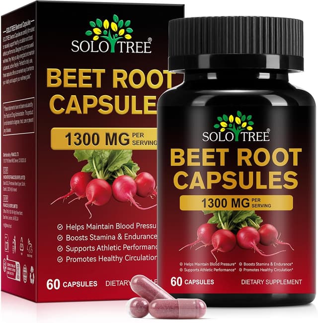 Detalle de Cápsulas de remolacha 60 cápsulas