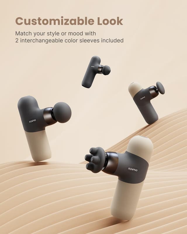 Thumbnail 4 de RENPHO Mini Massage Gun 4‑head portable massager 💆♀