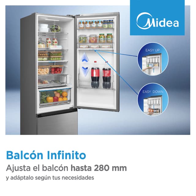 Detalle 2 de Midea Total No Frost Space Master 443L