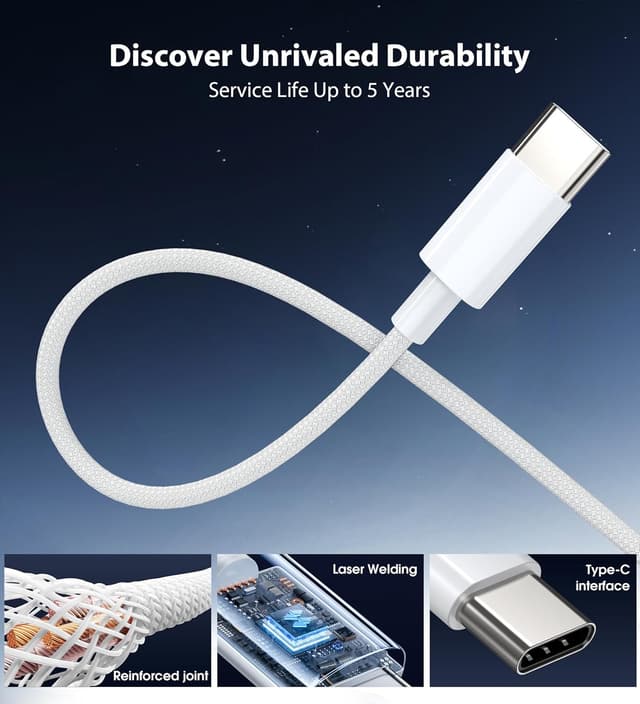 Detalle 2 de 106W USB-C Charger for MacBook, 10 ft