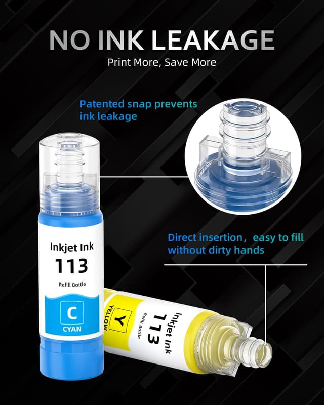 Detalle de Inchiostro compatibile 113 4‑Pack per Epson ET‑16150