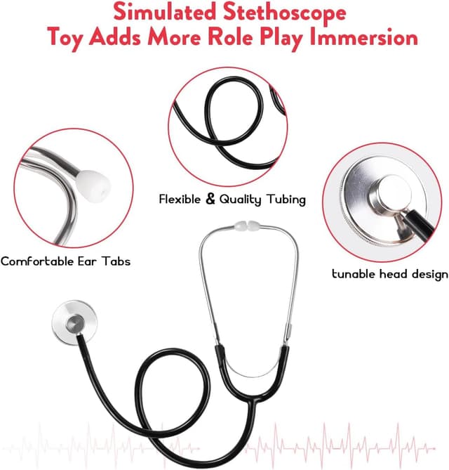 Thumbnail 2 de Meland Doctor Costume for Girls 3-10