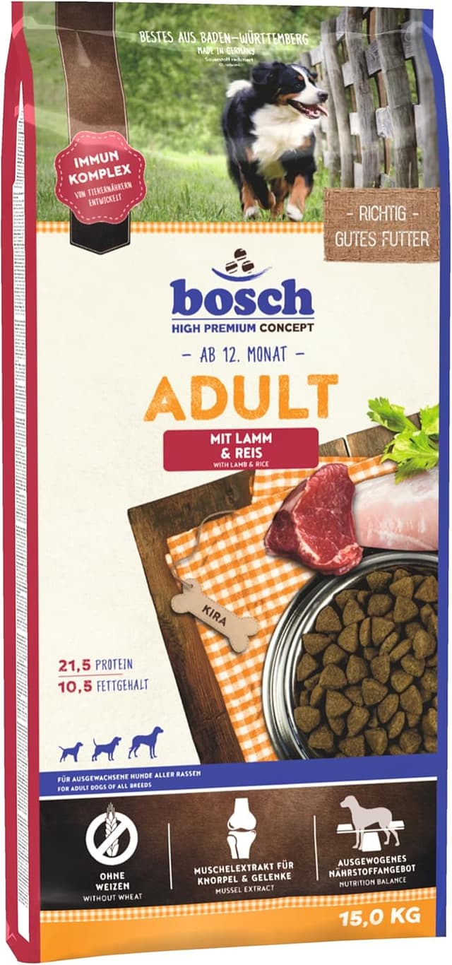 Thumbnail 2 de bosch HPC Adult agneau & riz 3 kg
