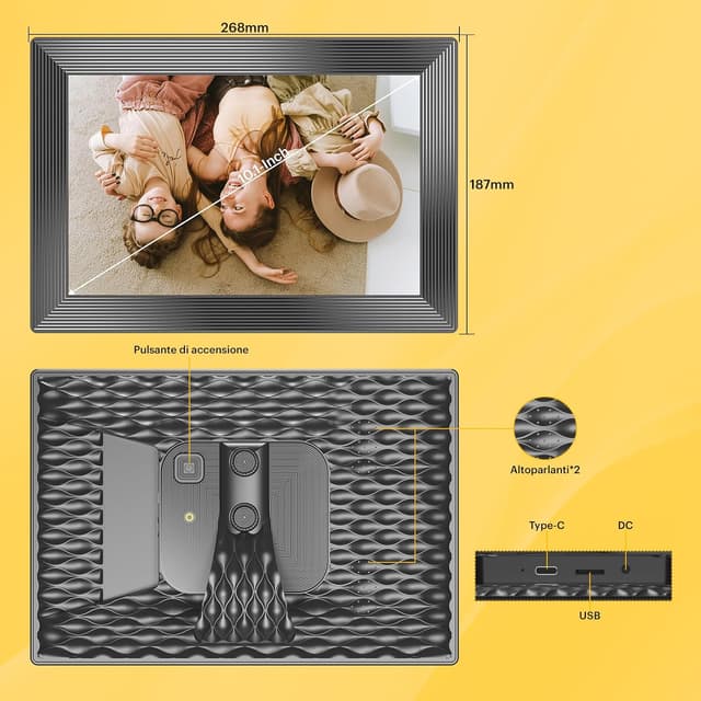 Thumbnail 6 de KODAK Cornice Digitale 10,1 Pollici