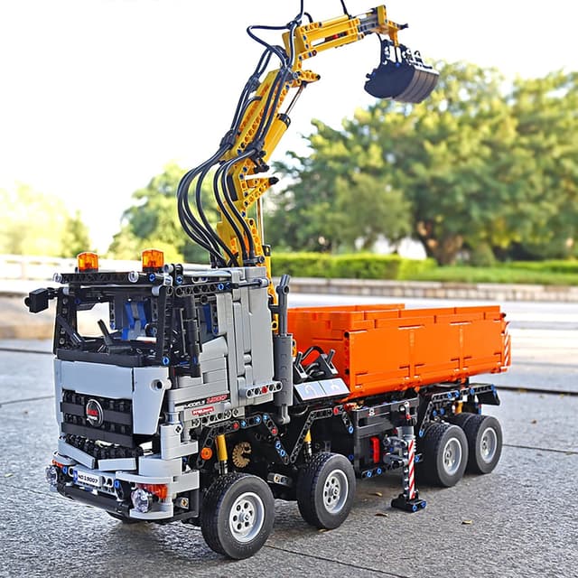 Thumbnail 6 de Mould King 19007 Technik Kran LKW