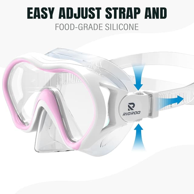 Thumbnail 3 de RIOROO Kinder-Taucherbrille mit 180° Panorama