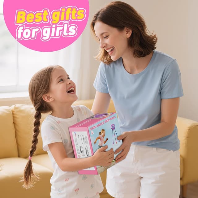 Thumbnail 6 de Jofuni Ankle Skip Ball with Counter and Timer ⛹️♀