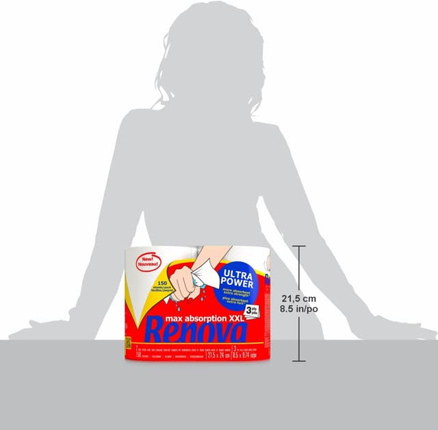 Thumbnail 6 de RENOVA UltraPower 24 rouleaux XXL đź§»