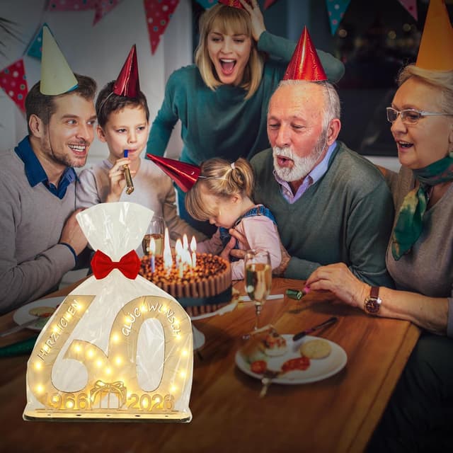 Thumbnail 6 de Seutgjie Deko 60 Geburtstag Geldgeschenke