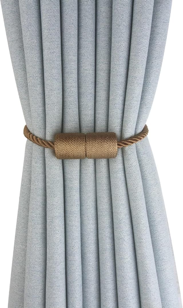 Detalle de Pangogogo Vorhang Raffhalter 2 Stück Magnet