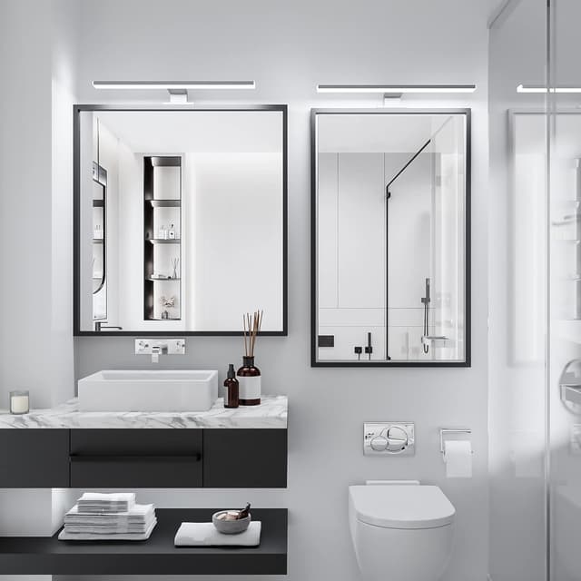 Thumbnail 6 de Aourow Lámpara de Espejo Baño 10W 💡, Resistente al Agua, 40cm