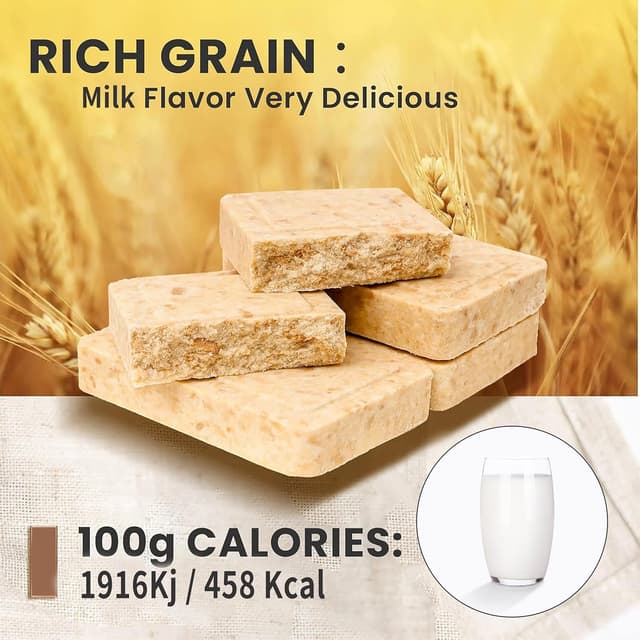 Detalle 2 de Emergency Food Ration Bars 20 Jahre 🥫