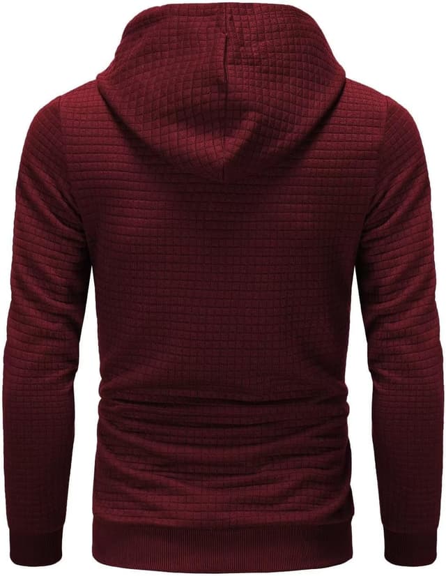 Detalle de YuKaiChen Herren Kapuzenpullover Casual