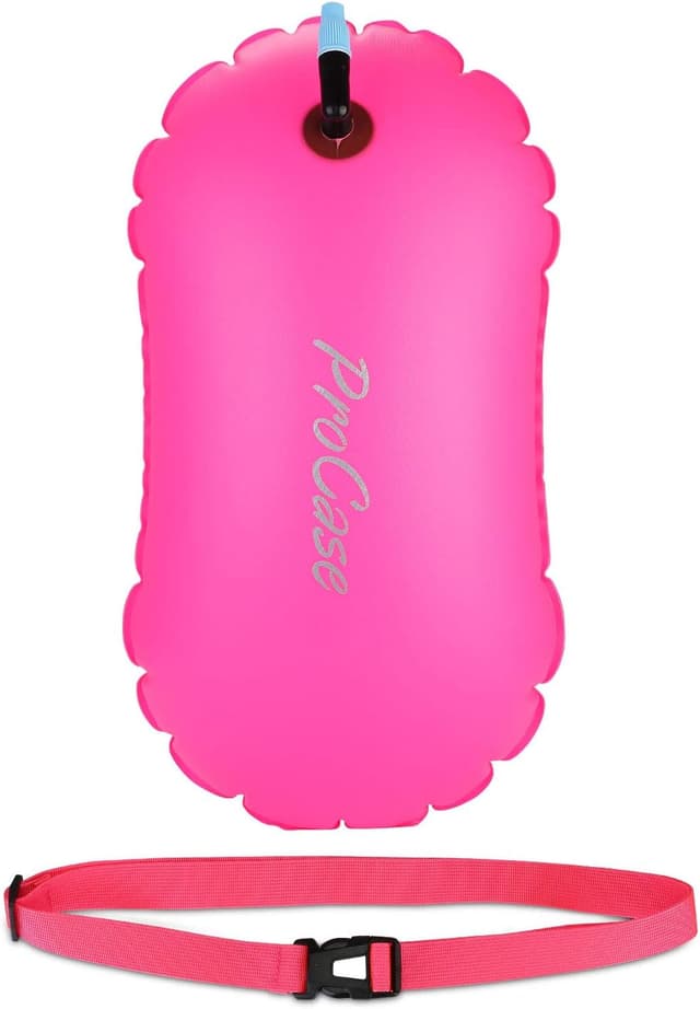 Detalle de Highly Visible Swim Buoy 8 oz tow float