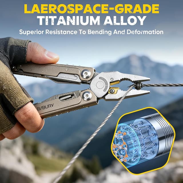 Detalle de BIBURY Pinza multiuso 314 g