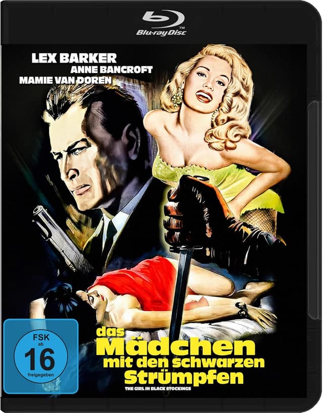 Detalle de Plaion Pictures – Das Mädchen mit den schwarzen Strümpfen (Blu-ray)
