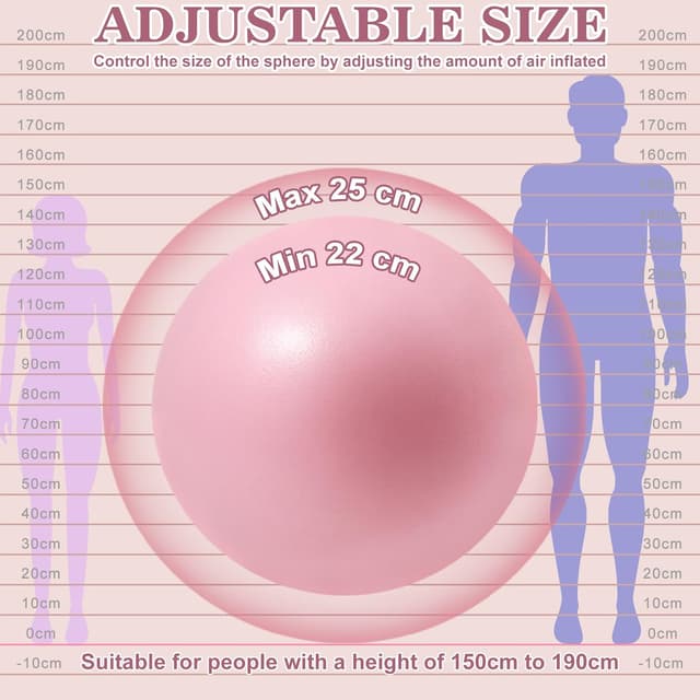 Thumbnail 5 de Vortix 3/6 25 cm pallina pilates anti‑esplosione