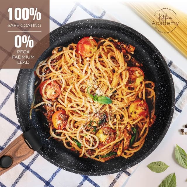 Thumbnail 1 de Kitchen Academy Non Stick Cookware Set 10-Piece