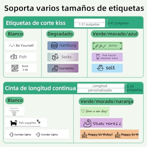 Detalle 2 de ORGSTA S001 Etiquetadora Bluetooth 2000 mAh