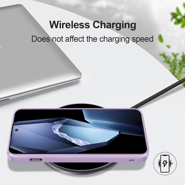 Thumbnail 6 de GiiYoon Liquid-Silikon Hülle für OnePlus 13R – kratzfestes Mikrofaserfutter, Rundumschutz (lila)