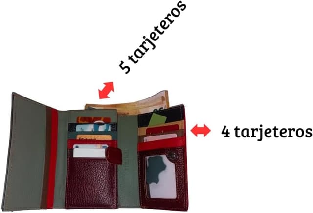 Thumbnail 4 de Genérico Monedero de Piel Multicolor