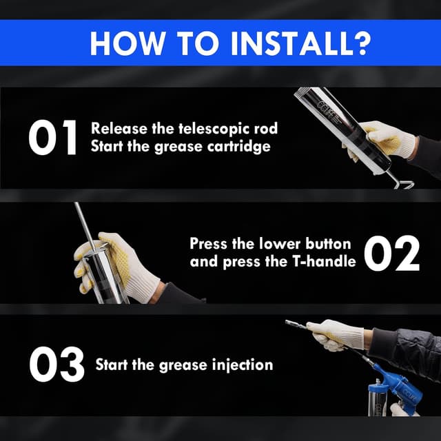 Thumbnail 3 de CCLIFE 6000PSI Ingrassatore 400 CC 🛠