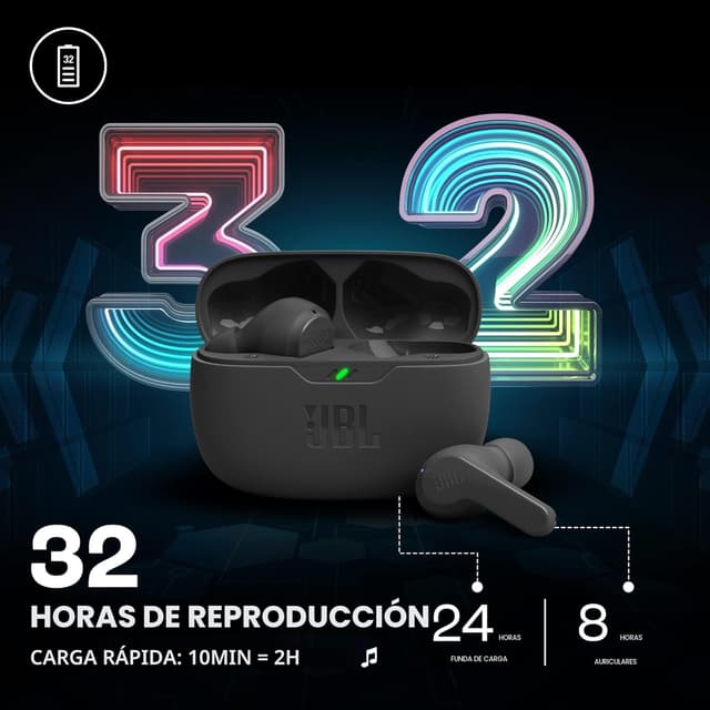 Thumbnail 4 de JBL Wave Beam auriculares 32 horas