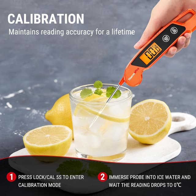 Thumbnail 6 de ThermoPro TP603 Instant Read Meat Thermometer