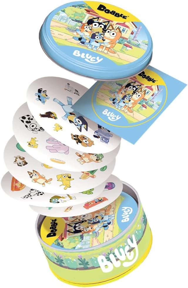 Thumbnail 4 de Dobble Bluey juego de observación 15 min