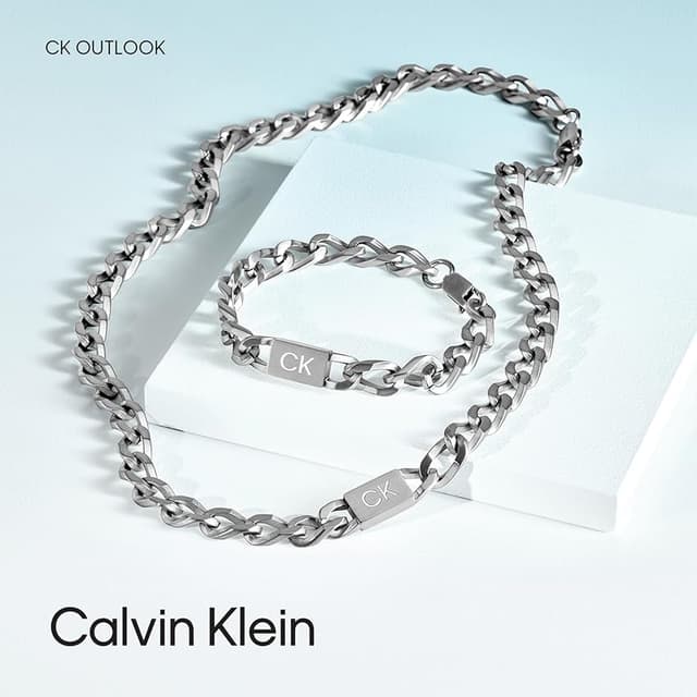 Detalle 2 de Calvin Klein 35000254 Pulsera cadena acero inoxidable