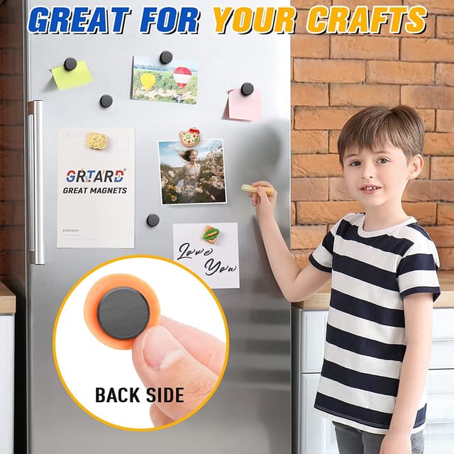 Thumbnail 2 de Grtard 20 Pack Ceramic Disc Magnets 0.71in 🧲