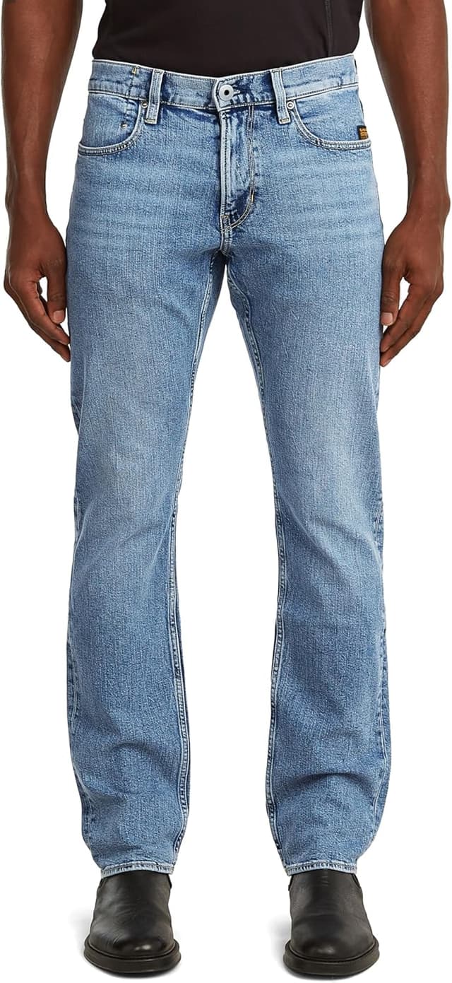 Detalle de G-STAR Men’s Mosa Straight Jeans