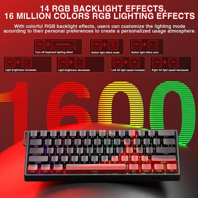 Thumbnail 6 de AULA WIN60HE MAX Gaming Tastatur mit 8000 Hz