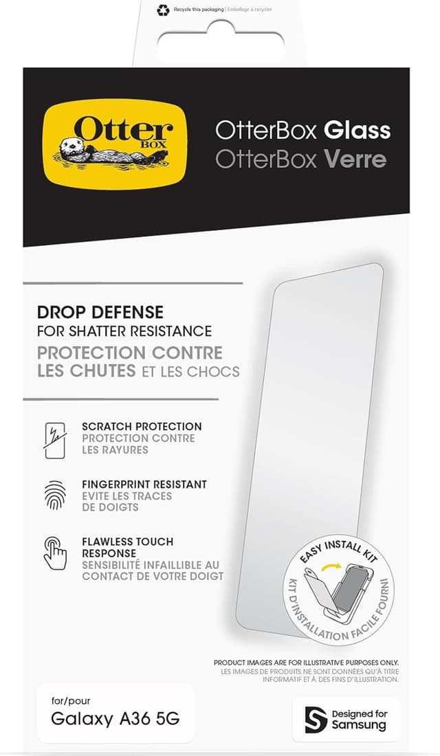 Detalle 2 de Protection écran OtterBox Glass A35 5G