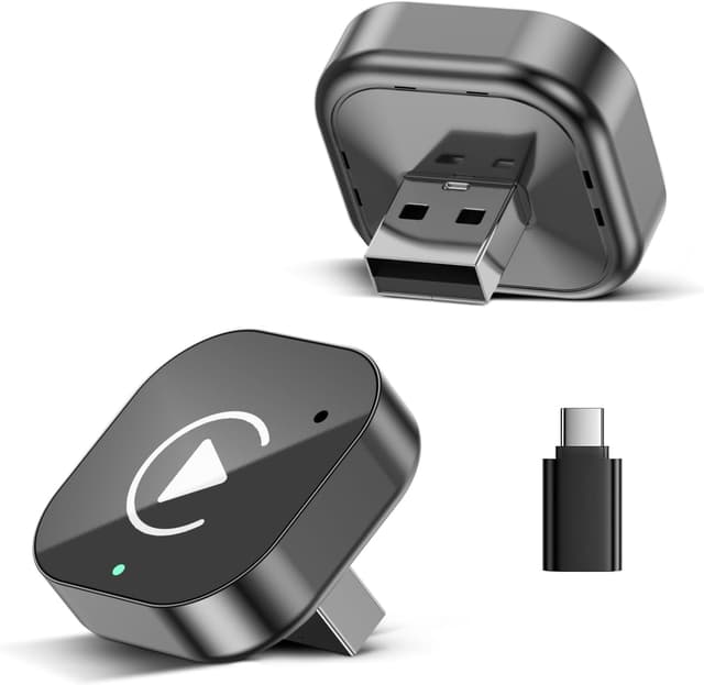 Detalle de Spedal Wireless CarPlay/Android Auto Adapter 323P (Plug & Play, ab 2016, Dual-Band WLAN)