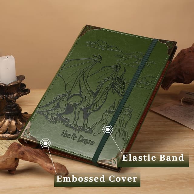 Detalle de TIEFOSSI A5-Ringbuch mit 7-mm Linien