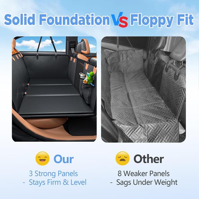Detalle 1 de MYJAQI Back Seat Extender 400 lbs