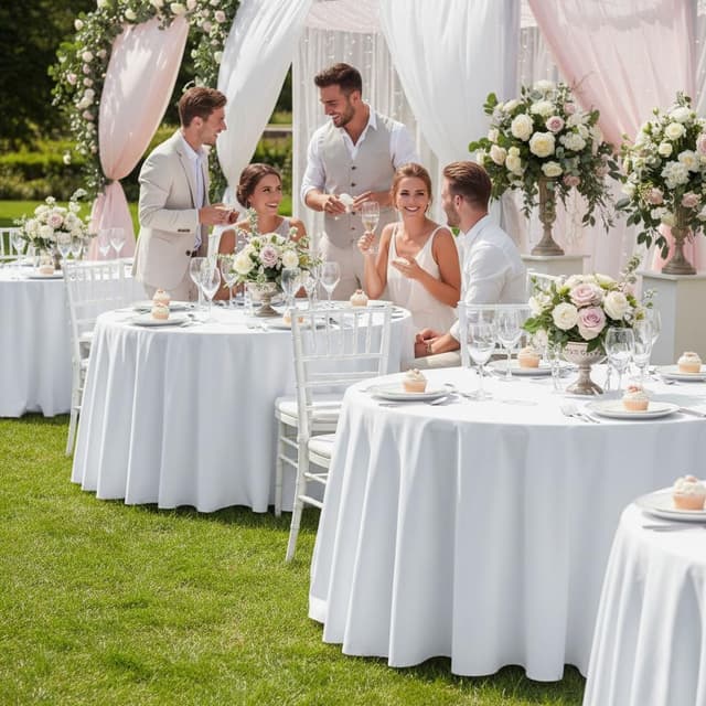 Thumbnail 6 de Fitable 120in Round Tablecloths