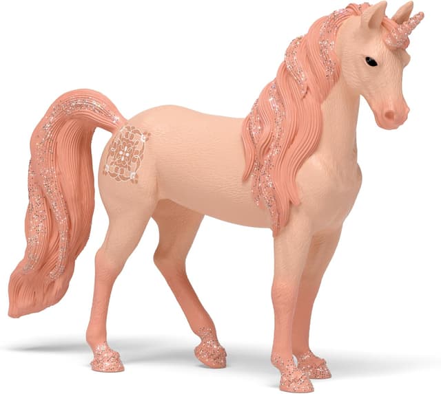 Detalle de schleich BAYALA Einhorn-Stute Peach 70860 (ab 5 Jahren) – detailgetreue Sammelfigur